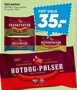 Bilka Pølser tilbud