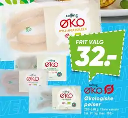 Bilka Økologiske pølser tilbud