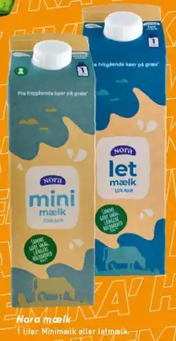 Bilka Mini mælk / Let mælk tilbud