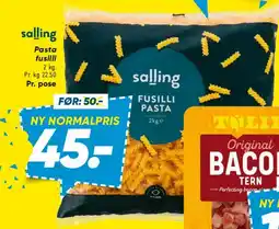 Bilka Fusilli Pasta tilbud
