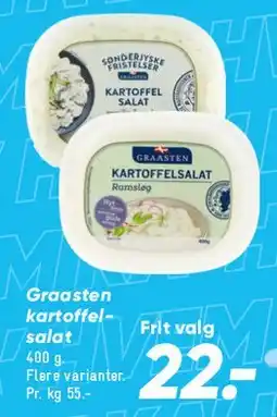 Bilka Graasten kartoffelsalat tilbud