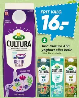 Bilka Arla Cultura A38 (yoghurt eller kefir) tilbud