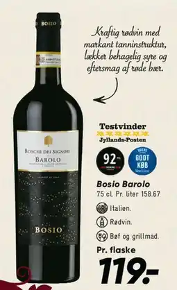 Bilka Bosio Barolo tilbud