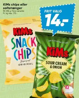 Bilka KIMs chips tilbud
