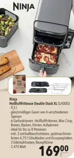 Citti Ninja Heißluftfritteuse Double Stack XL SL400EU tilbud