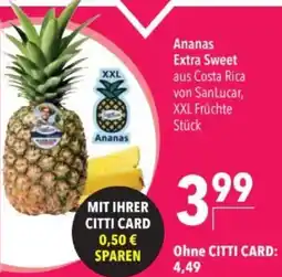 Citti Ananas Extra Sweet tilbud