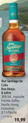 Citti Ron Santiago de Cuba Ron Añejo, 8 Jahre tilbud
