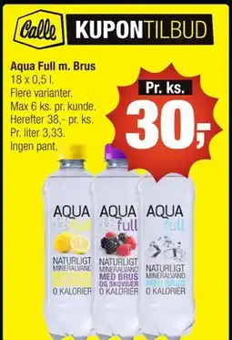 Calle Aqua Full m. Brus tilbud