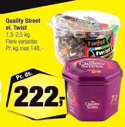 Calle Quality Street el. Twist tilbud