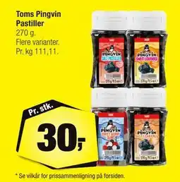 Calle Toms Pingvin Pastiller tilbud