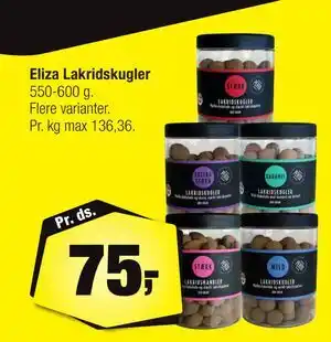 Calle Eliza Lakridskugler tilbud