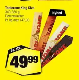 Calle Toblerone King Size tilbud