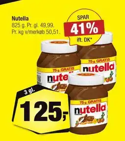 Calle Nutella tilbud