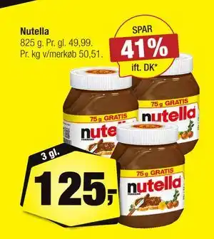 Calle Nutella tilbud