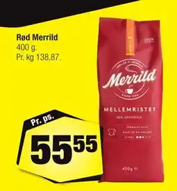 Calle Rød Merrild tilbud