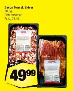 Calle Bacon Tern el. Skiver tilbud