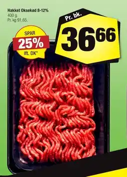 Calle Hakket Oksekød 8-12% tilbud