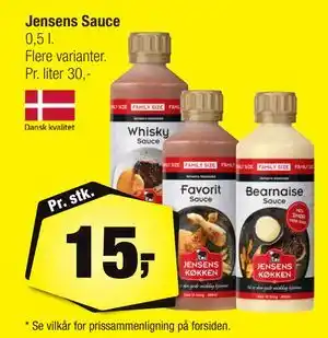 Calle Jensens Sauce tilbud