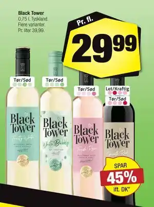 Calle Black Tower tilbud