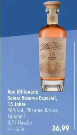 Citti Ron millonario solera reserva especial, 15 jahre tilbud