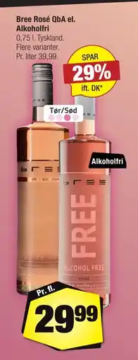 Calle Bree Rosé QbA el. Alkoholfri tilbud