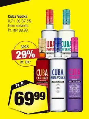 Calle Cuba Vodka tilbud