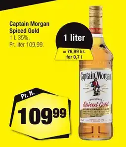 Calle Captain Morgan Spiced Gold tilbud