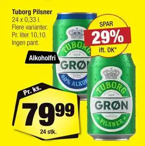 Calle Tuborg Pilsner tilbud