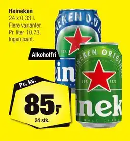 Calle Heineken tilbud