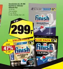 Calle Opvasketabs ALL-IN-ONE Quantum el. Ultimate/ Ultimate Plus tilbud