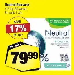 Calle Neutral Storvask tilbud