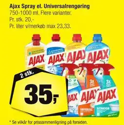 Calle Ajax Spray el. Universalrengøring tilbud