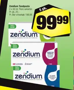 Calle Zendium Tandpasta tilbud