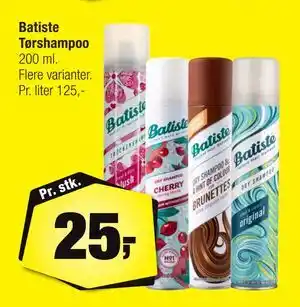 Calle Batiste Tørshampoo tilbud