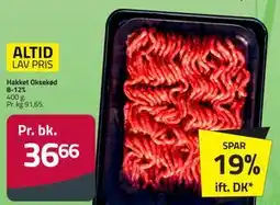 Fleggaard Hakket Oksekød 8-12% tilbud