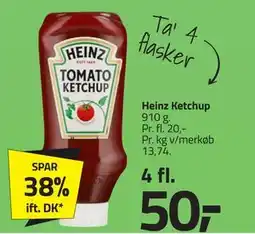 Fleggaard Heinz Ketchup tilbud