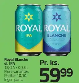 Fleggaard Royal Blanche el. IPA tilbud