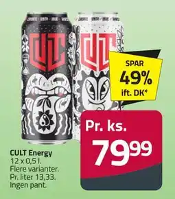 Fleggaard CULT Energy tilbud