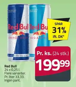 Fleggaard Red Bull tilbud