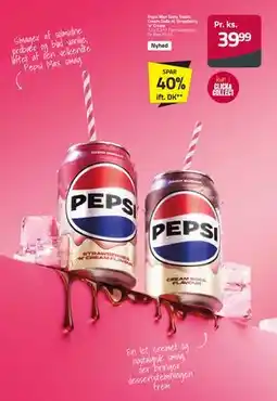Fleggaard Pepsi Max Tasty Treats Cream Soda el. Strawberry ‘n’ Cream tilbud