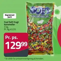 Fleggaard Cool Soft frugt karameller tilbud