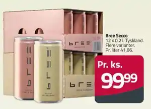 Fleggaard Bree Secco tilbud