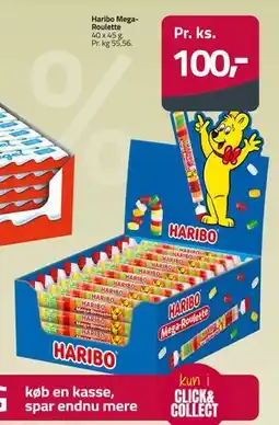 Fleggaard Haribo MegaRoulette tilbud