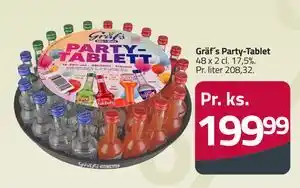 Fleggaard Gräf´s Party-Tablet tilbud