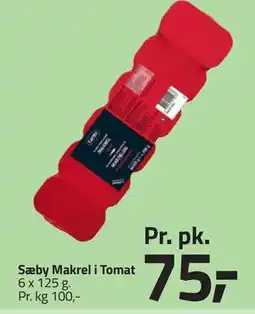 Fleggaard Sæby Makrel i Tomat tilbud