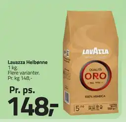 Fleggaard Lavazza Helbønne tilbud