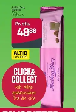 Fleggaard Anthon Berg Marcipan tilbud