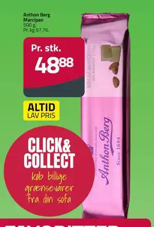 Fleggaard Anthon Berg Marcipan tilbud