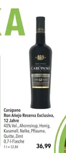 Citti Carúpano Ron Añejo Reserva Exclusiva, 12 Jahre tilbud