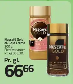 Fleggaard Nescafé Gold el. Gold Crema tilbud